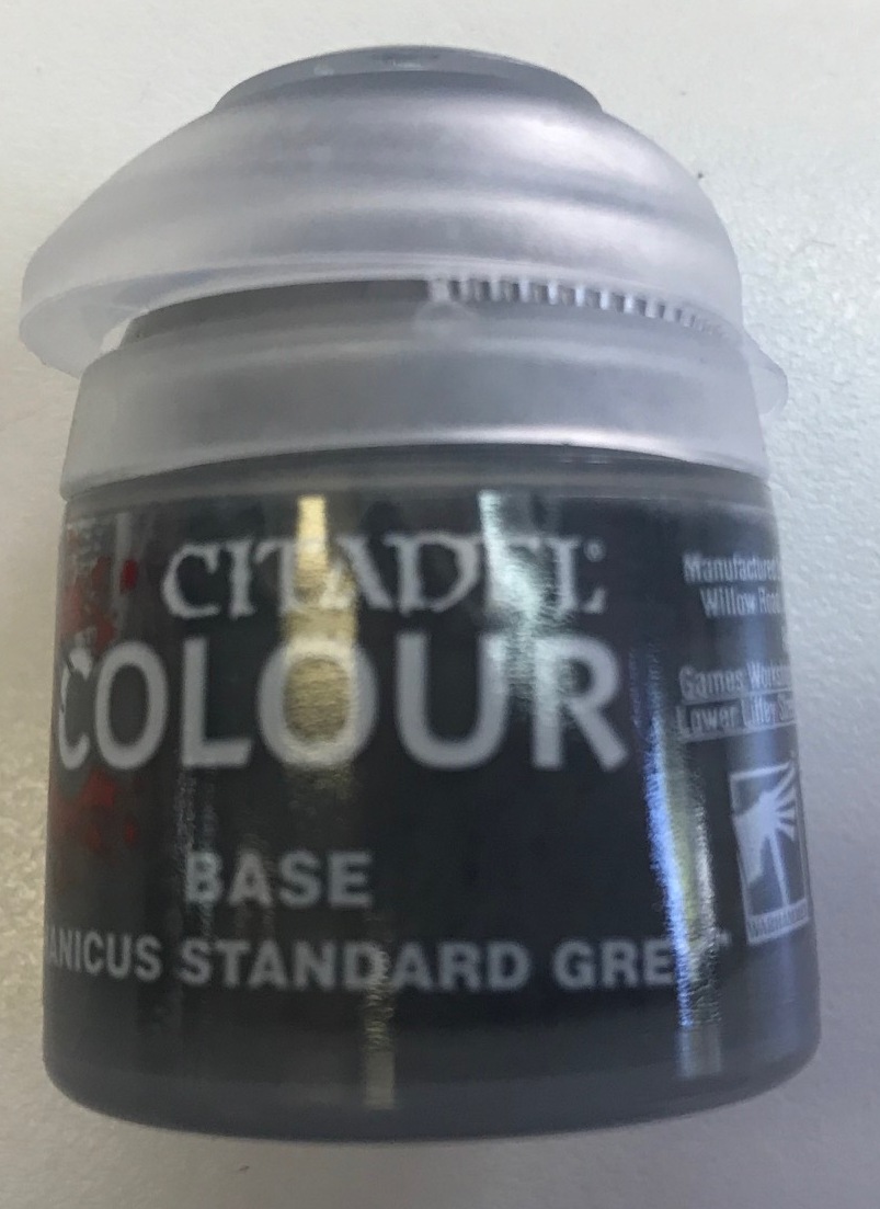 Citadel Colour Paint Base Mechanicus Standard Grey Games Workshop