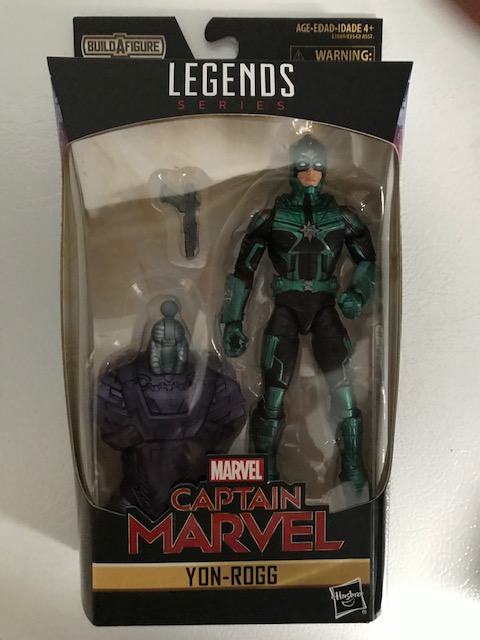 Marvel Legends Captain Marvel Yon-Rogg 6-inch scale action figure (Kree ...