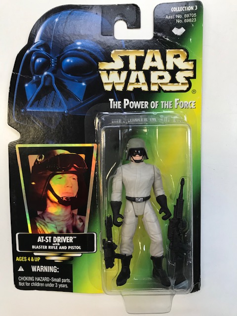 Star Wars Power of the Force - Sandtrooper with heavy blaster rifle Hasbro