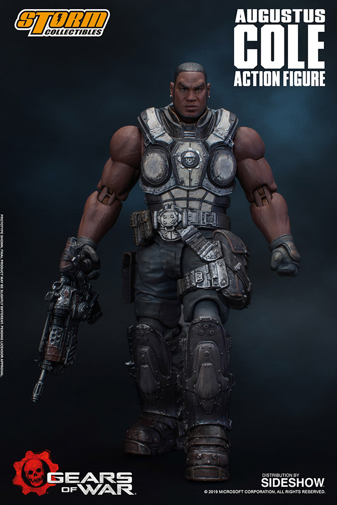 Gears of War 5 Augustus Cole 1:12 figure Storm Collectibles 905071