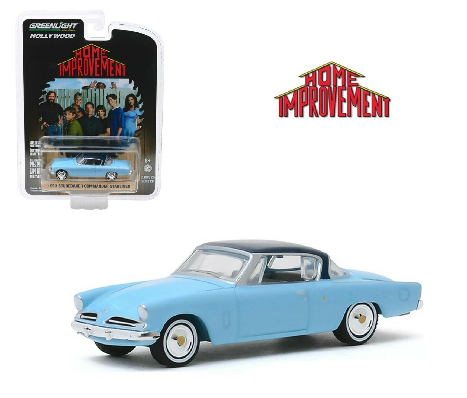 Home Improvement 1953 Studebaker Commander Starliner 1:64