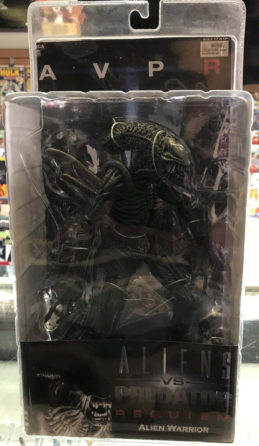 Aliens VS Predator Requiem Alien Warrior 7-inch figure NECA