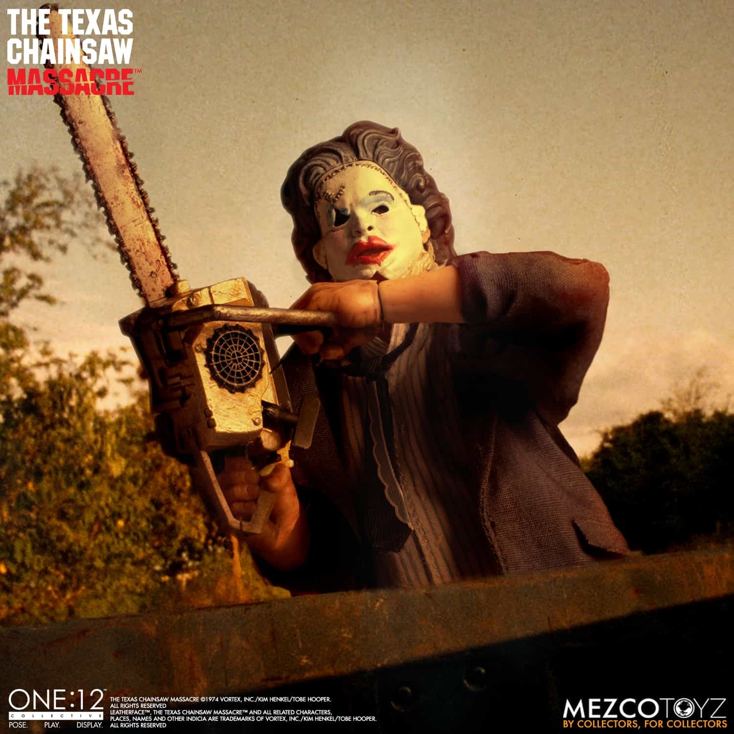 One-12 Collective Texas Chainsaw Massacre Leatherface Deluxe Mezco Toys
