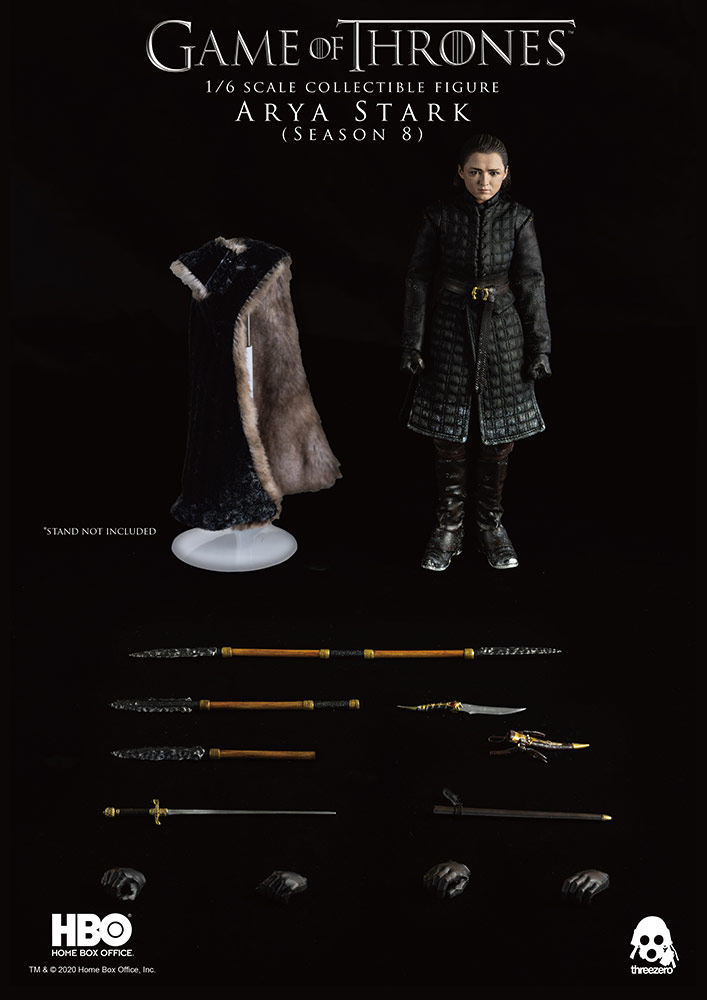 Game of Thrones - Arya Stark (Season 8) 1:6 scale figure Threezero