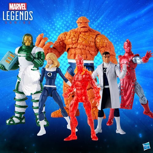 marvel legends fantastic four set