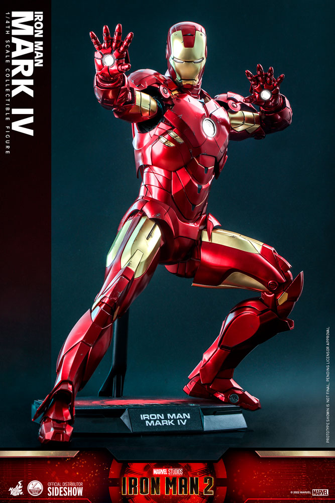 Marvel Iron Man 2 Iron Man Mark IV Quarter Scale 1 4 Figure