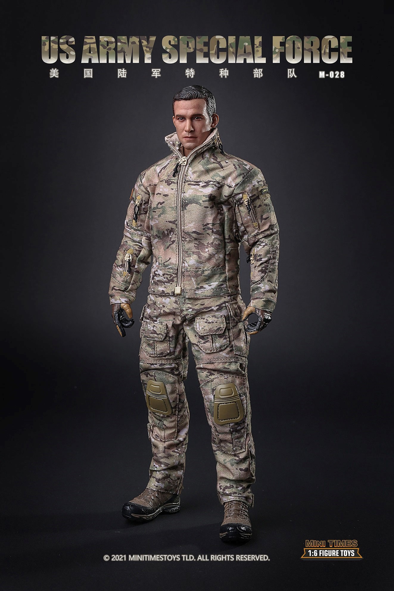 US Army Special Forces 1:6 Scale Action Figure MiniTimes M-028