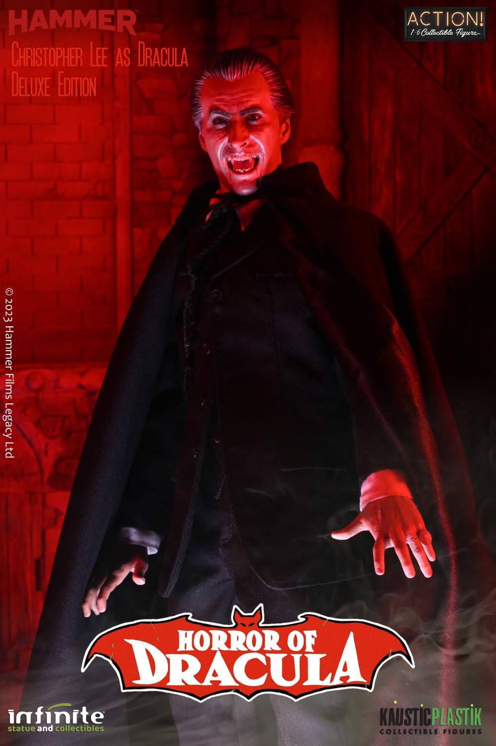 Christopher Lee as Dracula Deluxe 1:6 Scale Figure Infinite Statue 912247