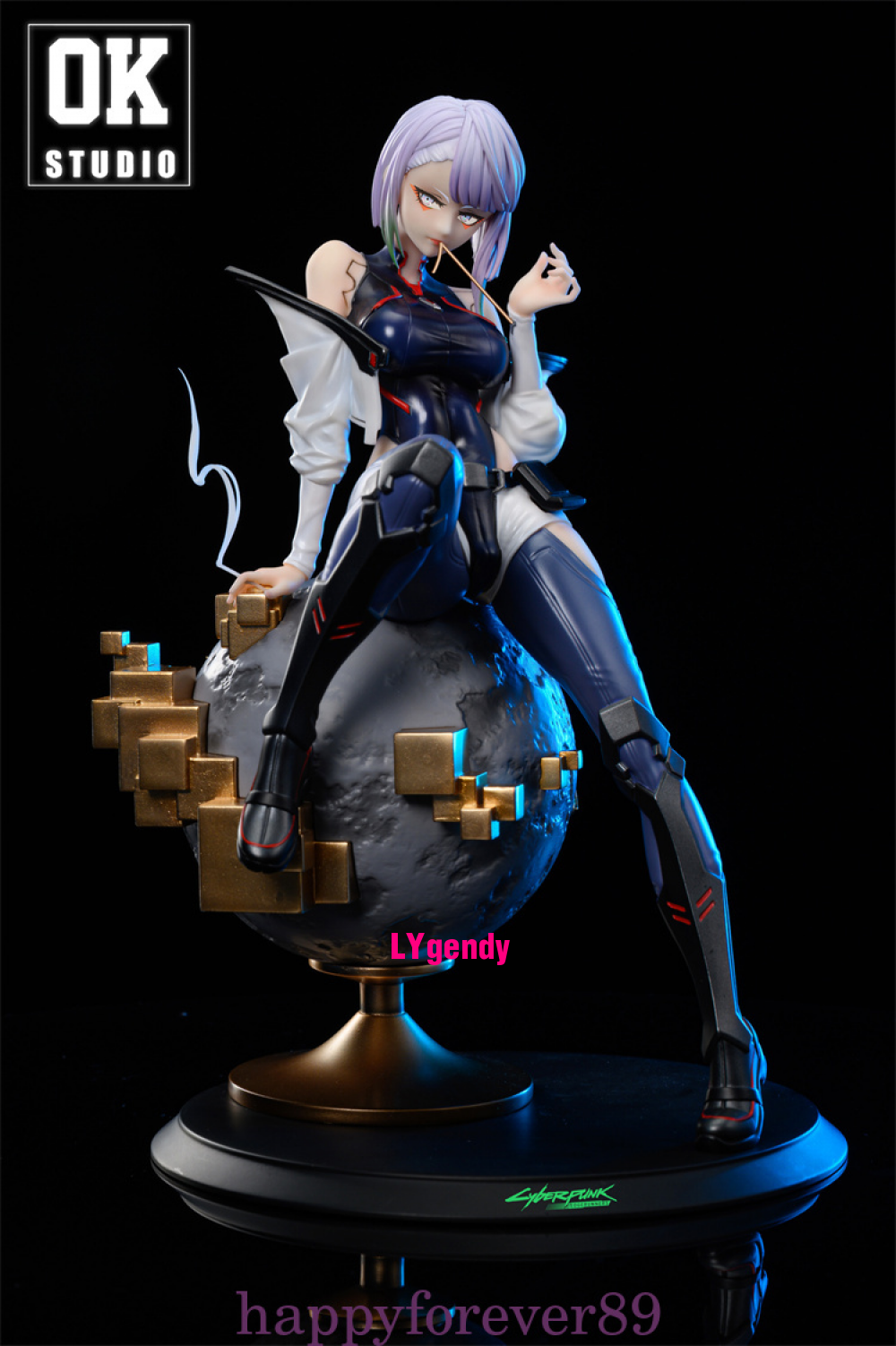 OK Studio Cyberpunk Edgerunner 1/6 Lucy Cast Off Resin Painted Statue