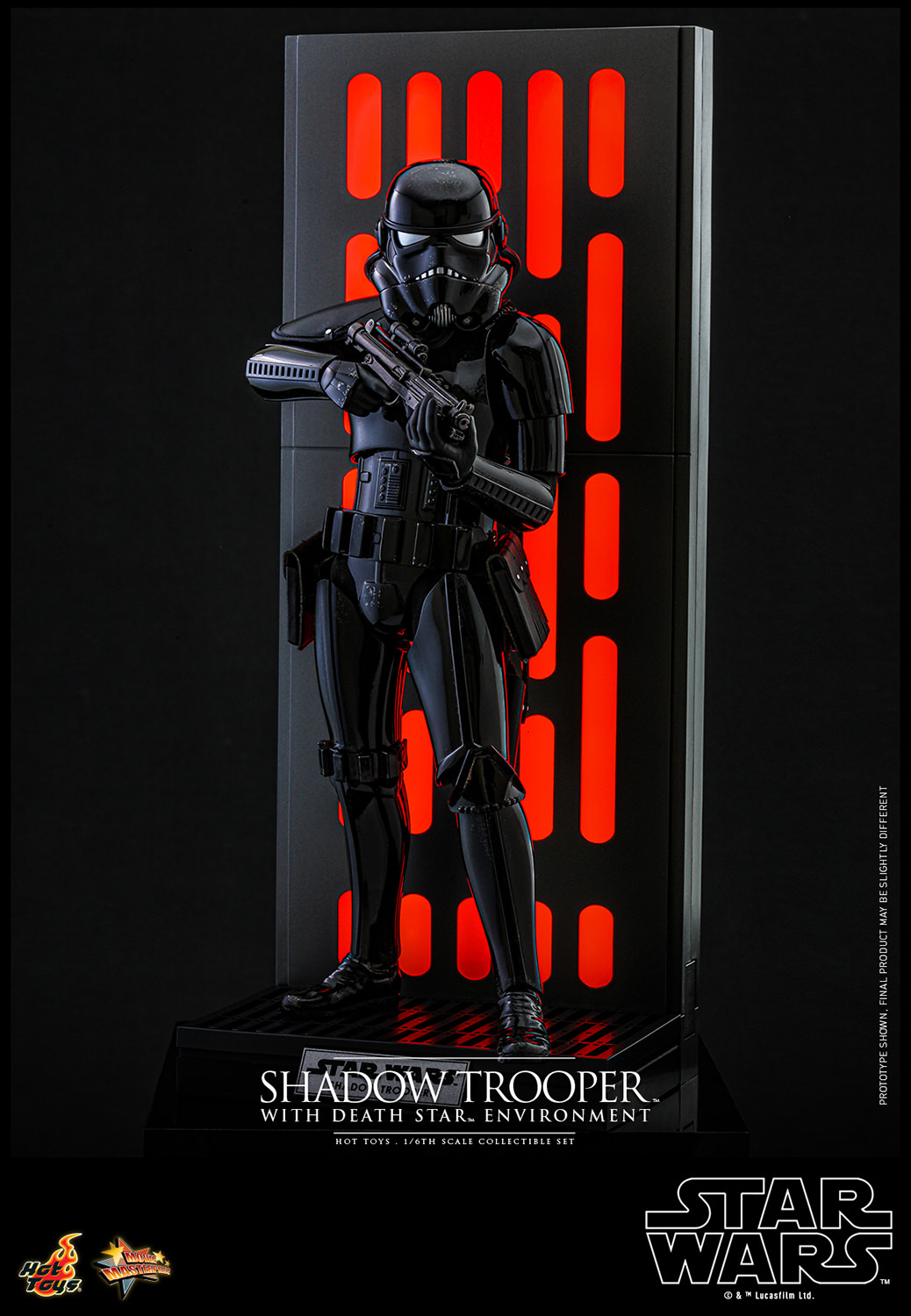 Star Wars Shadow Trooper with Death Star Environment 1:6 Scale Figure Hot  Toys 913222 MMS737