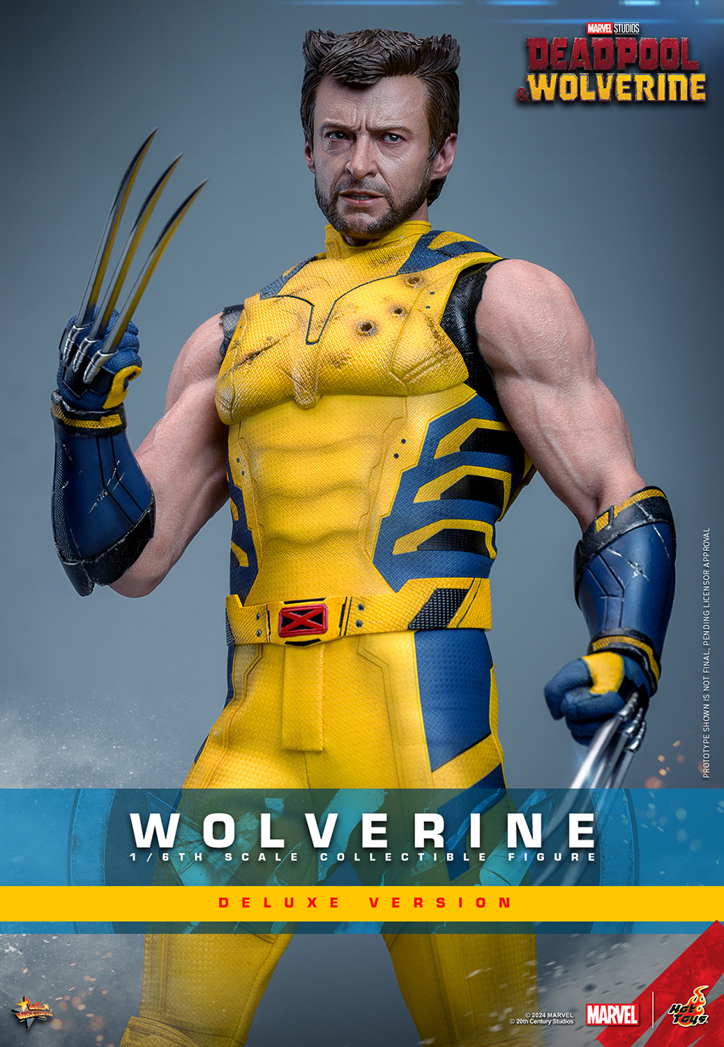 Marvel Wolverine (from Deadpool & Wolverine movie) DELUXE VERSION 1:6 ...