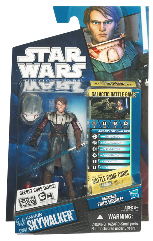 Star Wars Clone Wars Anakin Skywalker (2010) 3,75-inch scale action ...