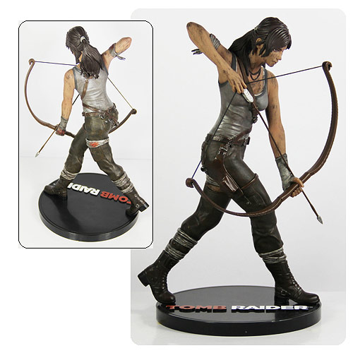 Tomb Raider Lara Croft figurine de collection Crystal Dynamics Square ...