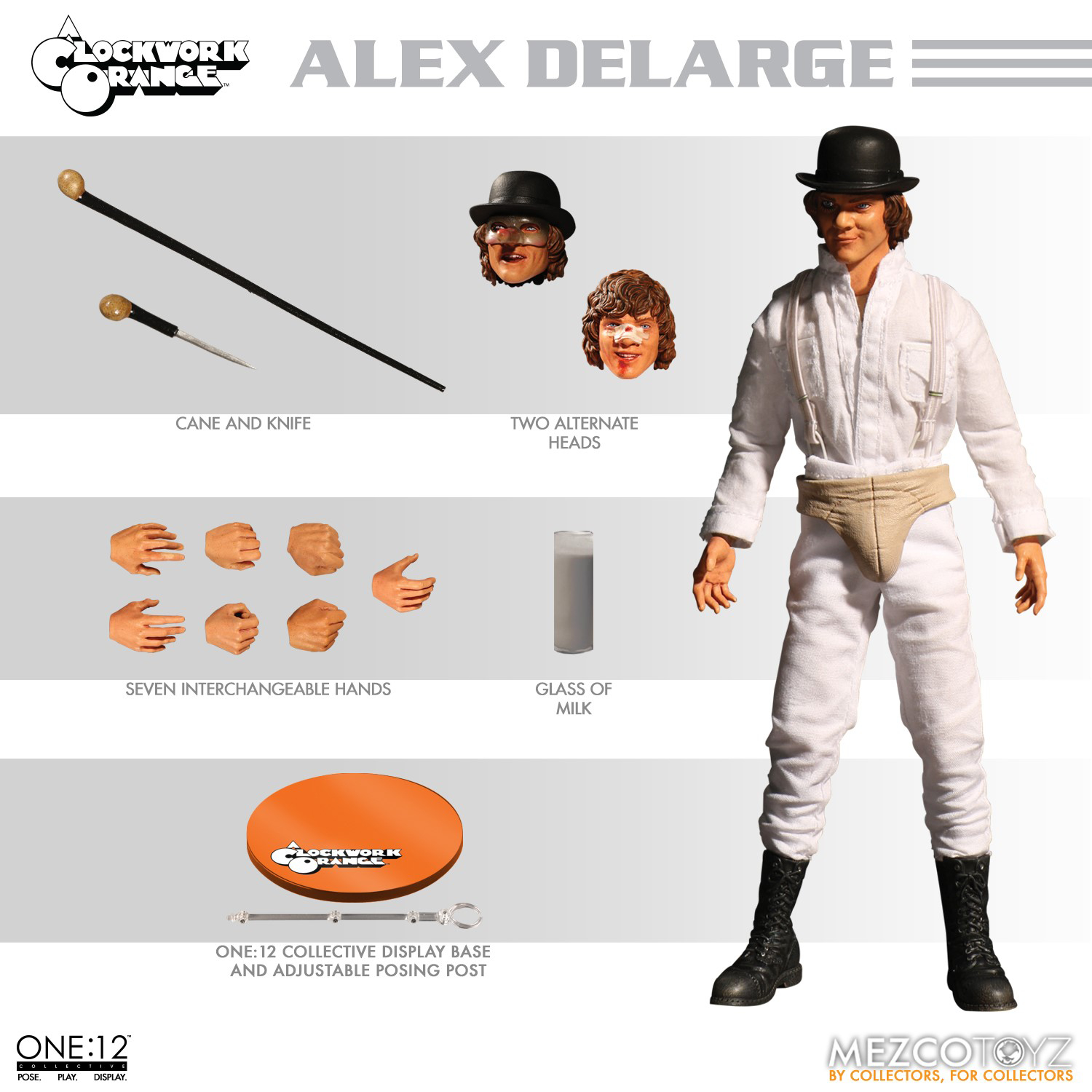 Clockwork Orange - Alex Delarge Mezco Toyz