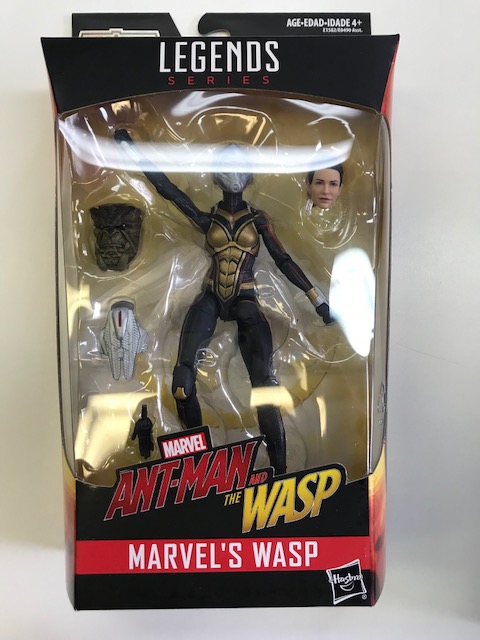 Marvel Legends Avengers - Wasp 6-inch scale action figure (BAF Cull ...