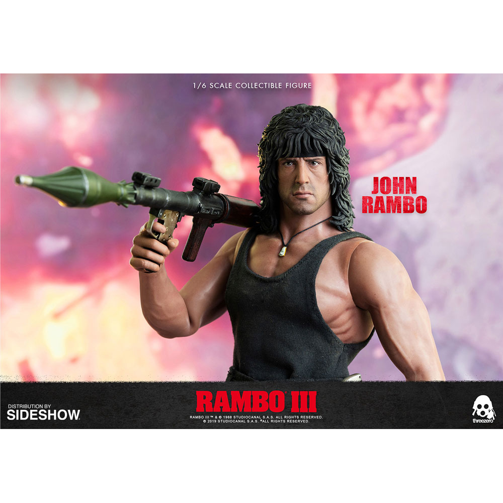 RAMBO 3 - JOHN RAMBO (Sylvester Stallone) 1/6 figurine articulée