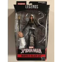 Marvel Legends Spider-Man Black Cat 7-inch scale action figure (BAF Kingpin) Hasbro