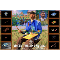 Vincent Willem Van Gogh 1:6 scale figure Present Toys PT SP29