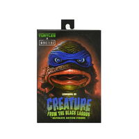 Universal Monsters/Teenage Mutant Ninja Turtles Ultimate Leonardo en Créature figurine échelle 7 pouces NECA 54301