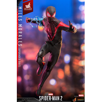 Marvel Spider-Man 2 Miles Morales (Costume Amélioré) Figurine EXCLUSIVE Échelle 1:6 Hot Toys 912519 VGM55