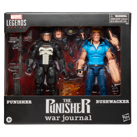 Marvel Legends Series Punisher and Bushwacker set of 6-inch scale action figures Hasbro F9132