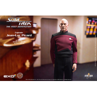 Star Trek: The Next Generation - Capitaine Jean-Luc Picard (Uniforme de service) Figurine Échelle 1:6 EXO-6 (9135022)