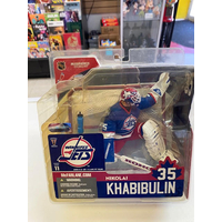 NHL Nikolai Khabibulin Gardien de but Jets de Winnipeg figurine Mcfarlane Toys