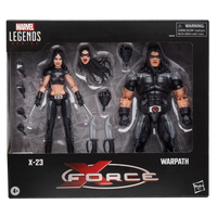 Marvel Legends Series X-Force X-23 & Warpath Figurines échelle 6 pouces Hasbro G0604