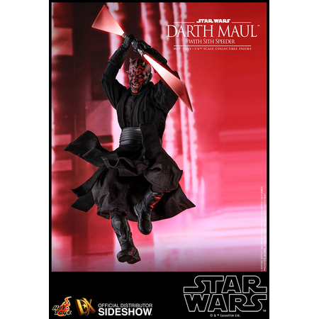 Darth Maul with Sith Speeder (Special REGULAR Edition) Sixth Scale Figure by Hot Toys Episode I: The Phantom Menace - DX Series 903737