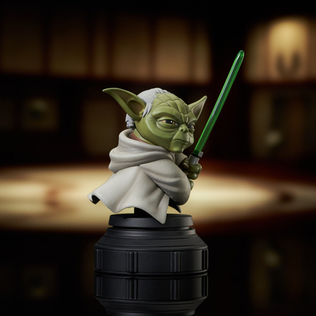 Star Wars: La Guerre des Clones - Yoda Animé Mini Buste 5 pouces Gentle Giant 85255