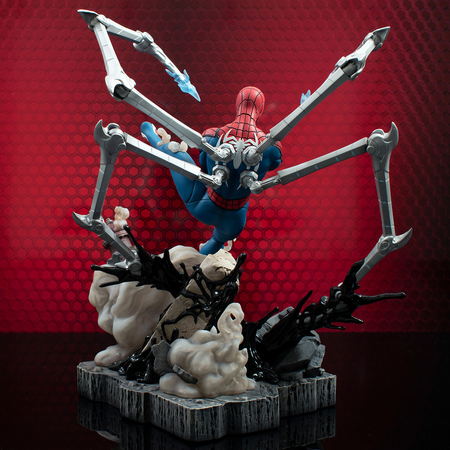 Marvel's Spider-Man 2 - Spider-Man (Gamerverse) Deluxe Gallery Diorama Diamond Select 85249