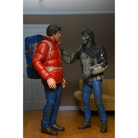 An American Werewolf in London Jack and David 7-Inch Scale Action Figures 2-Pack NECA 04949