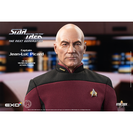 Star Trek: The Next Generation - Captain Jean-Luc Picard (Essential Duty Uniform) 1:6 Scale Figure EXO-6 (9135022)