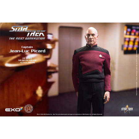 Star Trek: The Next Generation - Captain Jean-Luc Picard (Essential Duty Uniform) 1:6 Scale Figure EXO-6 (9135022)