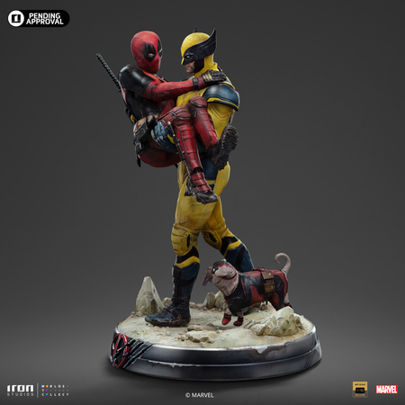 Marvel Deadpool & Wolverine Deluxe 1:10 Scale Statue Iron Studios (913383) MARCAS104724-10