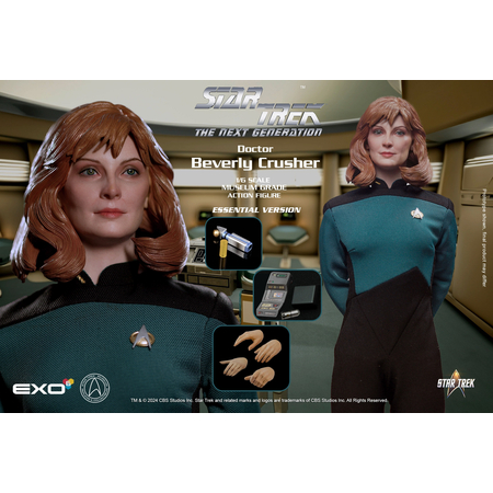 Star Trek: The Next Generation - Dr Beverly Crusher (Essential Edition) 1:6 Scale Figure EXO-6 (EXO-01-089-ESS) 913764