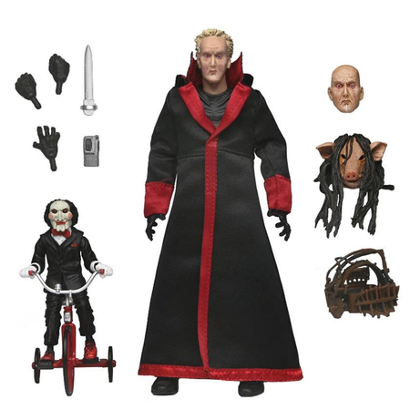 Saw Ultimate Jigsaw Killer Black Robe Version 7-Inch Scale Action Figure NECA 60611