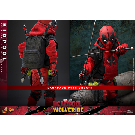 Marvel Kidpool (from Deadpool & Wolverine movie) 1:6 Scale Figure Hot Toys 913647 MMS763