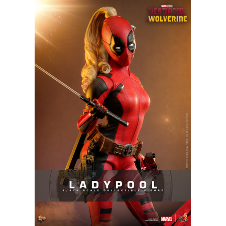 Marvel Ladypool (from the Deadpool & Wolverine movie) 1:6 Scale Figure Hot Toys 913477 MMS747