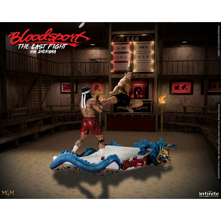 Bloodsport Le Dernier Combat Diorama Échelle 1:10 Infinite Statue 913629