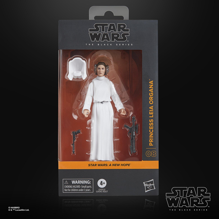 Star Wars The Black Series Princess Leia Organa figurine échelle 6 pouces Hasbro G1552