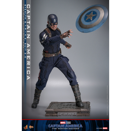 Marvel Captain America (Stealth S.T.R.I.K.E. Suit) 2.0 1:6 Scale Figure Hot Toys MMS783 913994