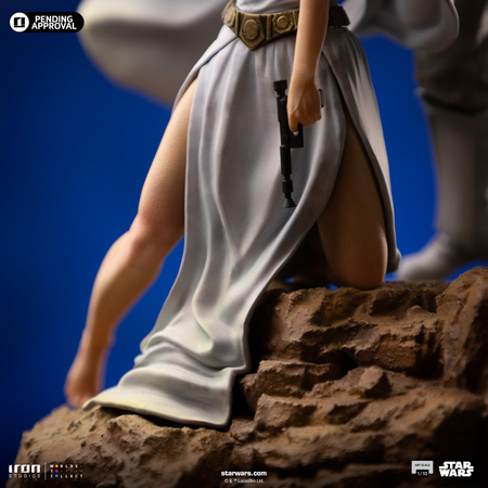 Star Wars Luke et Leia de Luxe Statue Échelle 1:10 Statue Iron Studios (LUCSWR115624-10) 913947