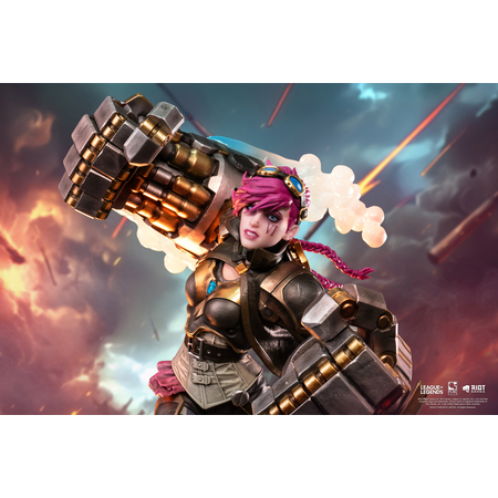 League of Legends Jinx & Vi Collectible Set 1:6 Scale Statue PureArts 913388