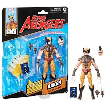 Marvel Legends Daken (Wolverine) Dark Avengers Comics-Inspired Figurine Échelle 6 pouces Hasbro G1592