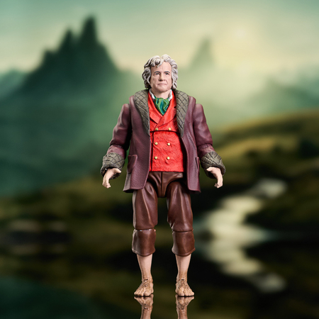 Le Seigneur des Anneaux Bilbo Baggins (Série 9) Figurine Échelle 7 pouces de Luxe Diamond Select DST85417