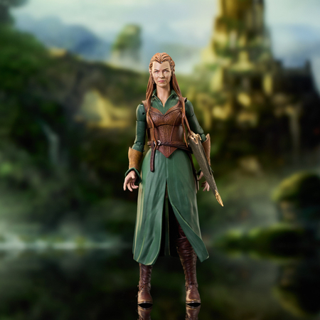 Le Seigneur des Anneaux Tauriel (Série 9) Figurine de Luxe Échelle 7 pouces Diamond Select DST85385