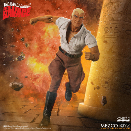 One:12 Collective Doc Savage - Édition de Luxe Figurine Mezco Toyz 77712