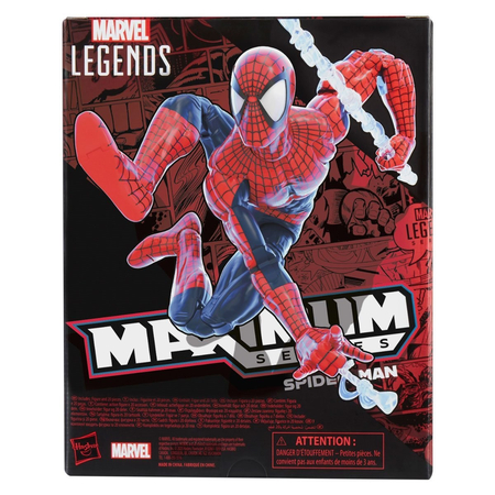 Marvel Legends Maximum Series Spider-Man Figurine Échelle 6 pouces Hasbro G0594