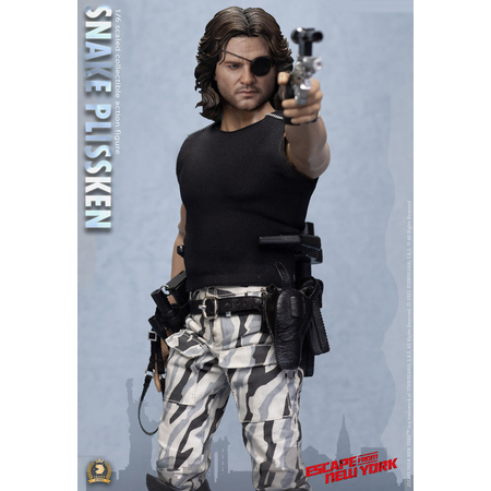 Escape from New York Snake Plissken (Sculpted Hair Version) 1:6 Scale Figure Asmus Collectible Toys CRW004AS 9141472